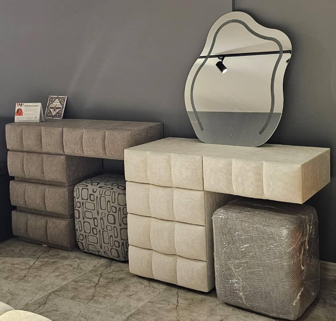 میزآرایشی درب پارچه ای